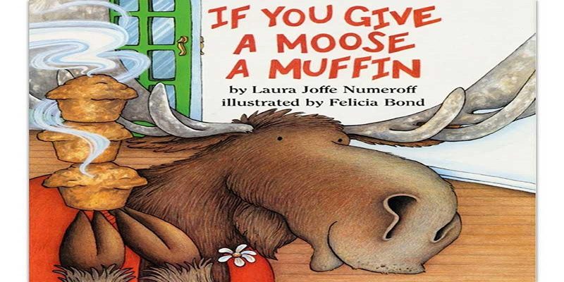 کتاب if you give a moose a muffin